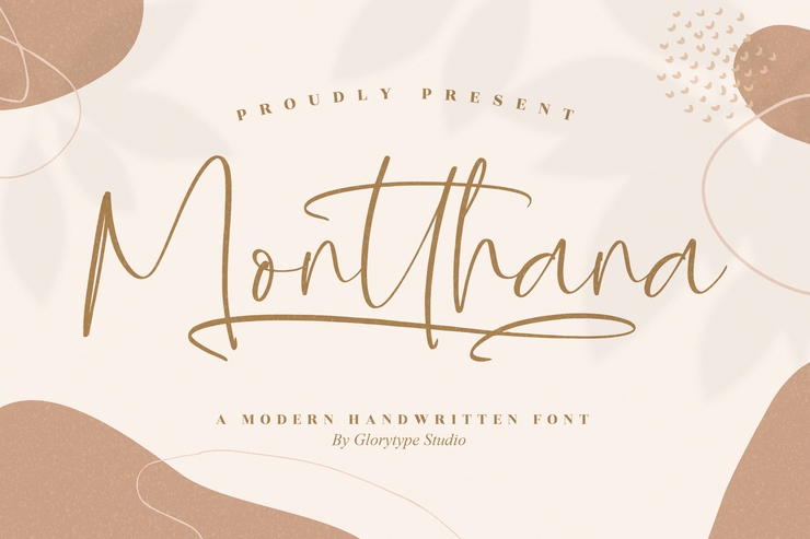 Montthana字体 2
