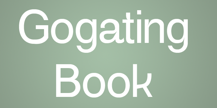 Gogating Book字体 2