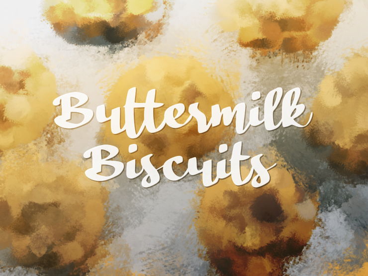 b Buttermilk Biscuits字体 1
