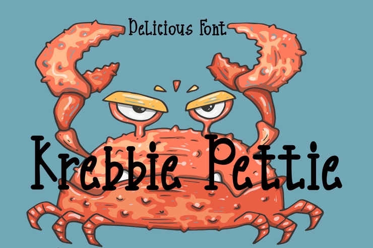 Krebbie Pettie字体 1