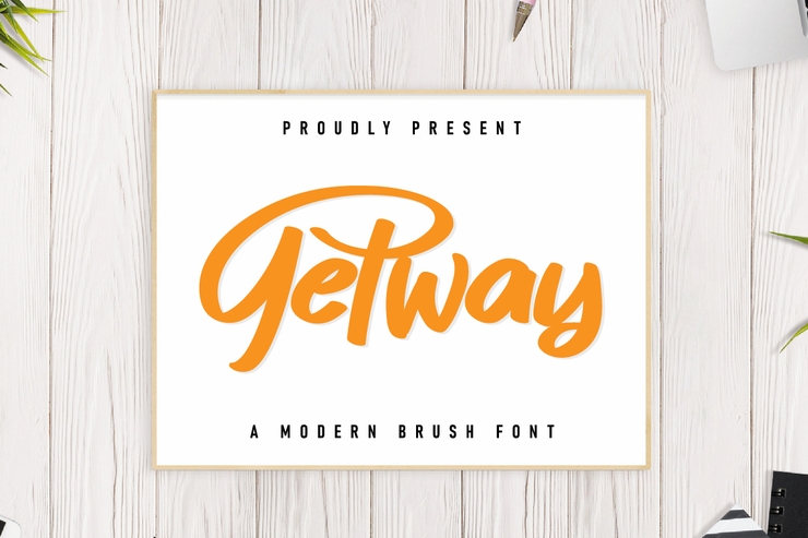 Getway字体 1