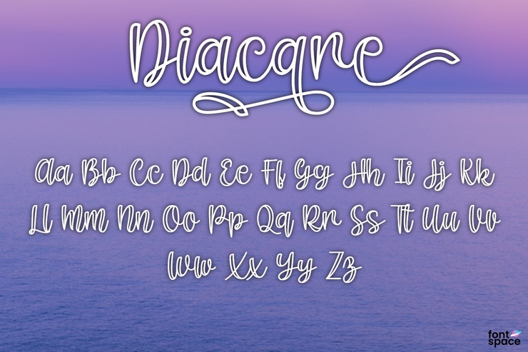 Diacare字体 1
