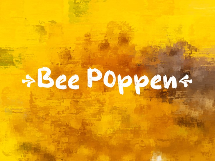 b Bee Pollen字体 1