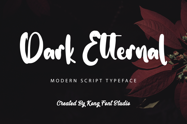 Dark Etternal字体 1