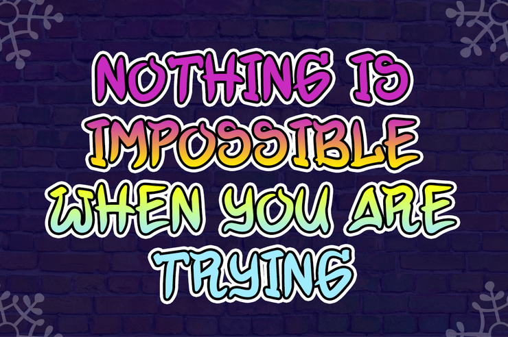 Winter Swash字体 2