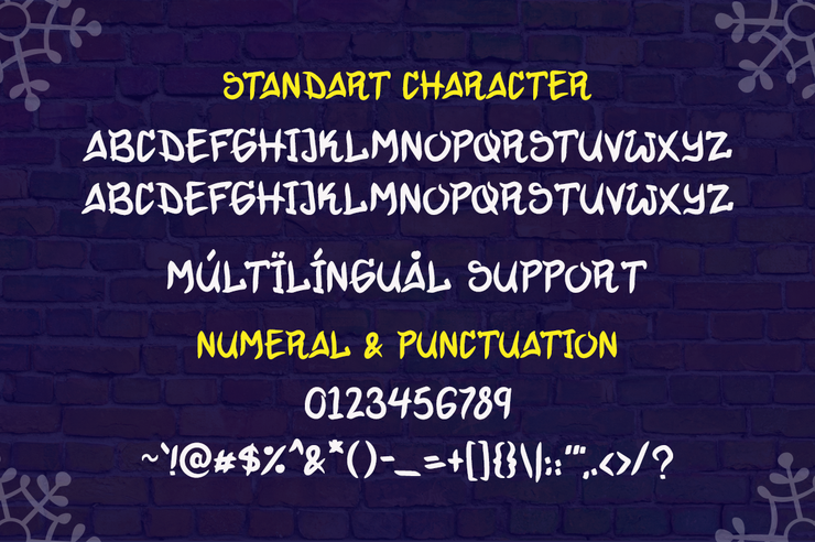 Winter Swash字体 4