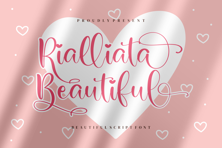 Rialliata Beautiful字体 2