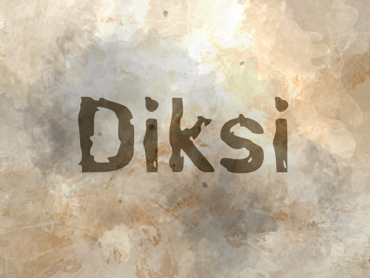 d Diksi字体 1