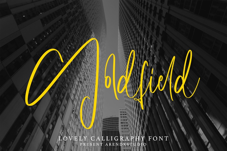 Goldfield字体 3