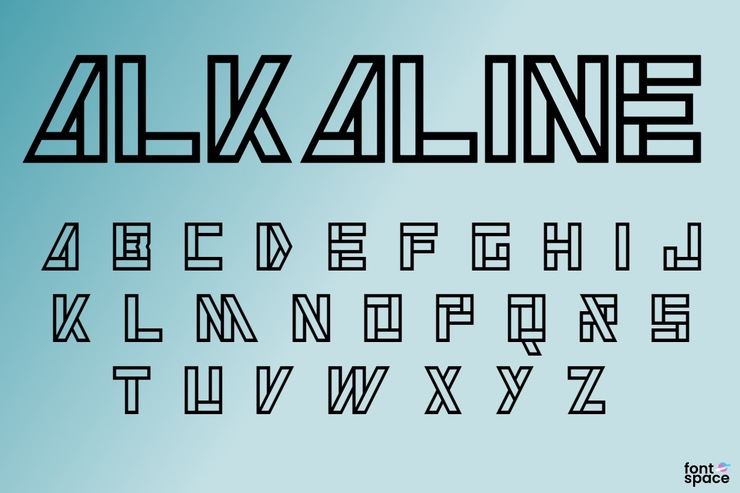 Alkaline字体 1