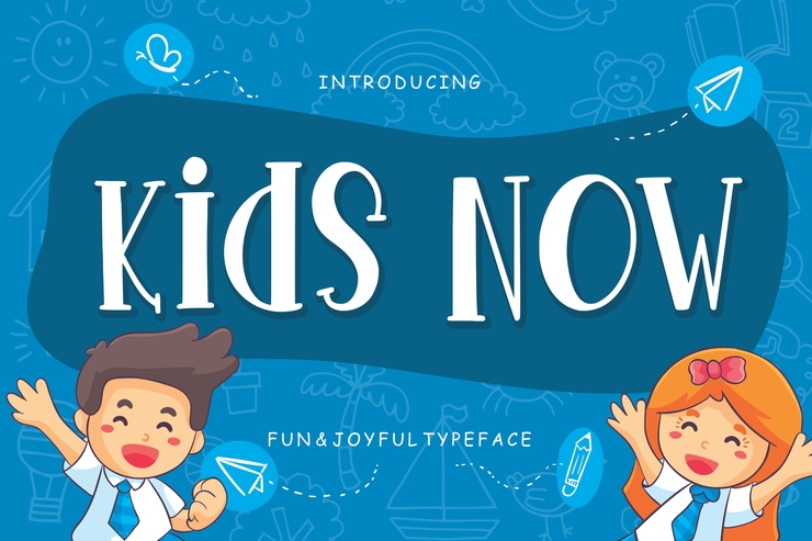 Kids Now字体 2