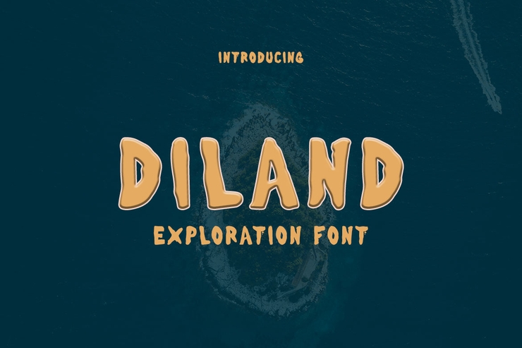 Diland字体 4