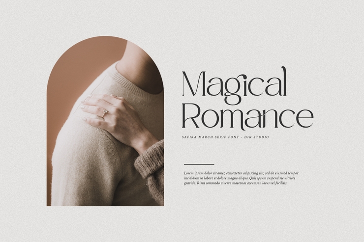 Safira March字体 4