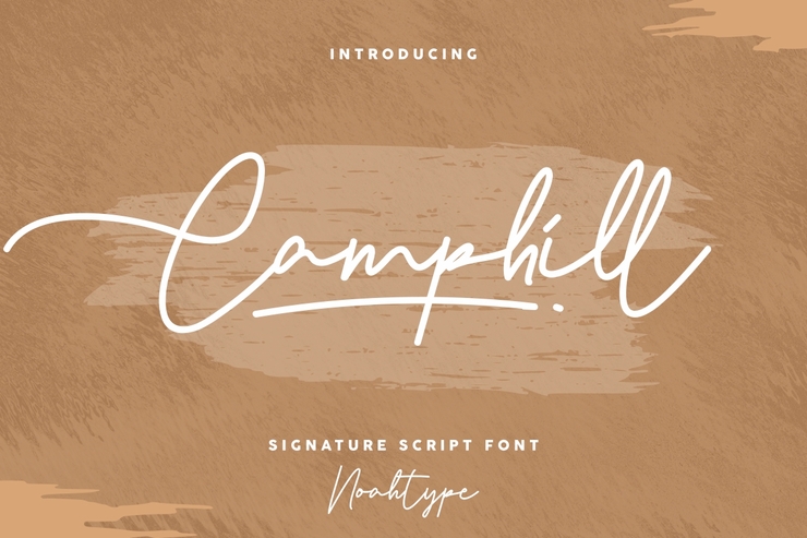 Camphill字体 1