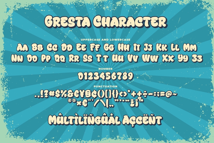 Gresta字体 2
