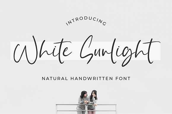 White Sunlight字体 2
