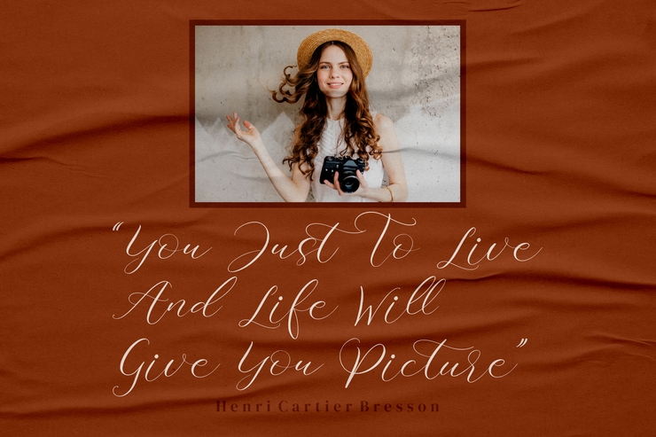 Cristine Britton字体 3