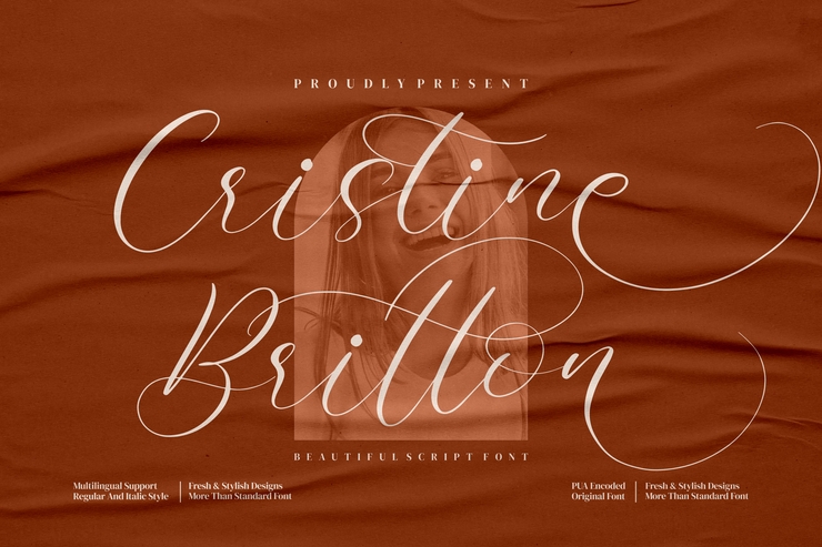 Cristine Britton字体 5