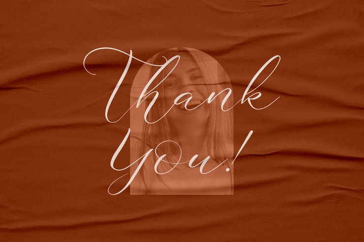 Cristine Britton字体 8