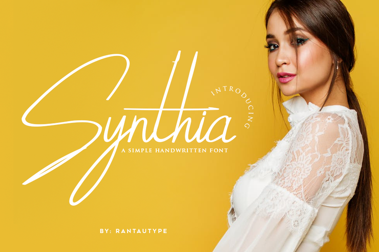 Synthia字体 1