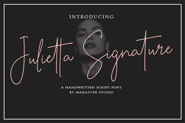 Julietta Signature字体 1