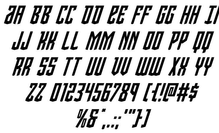 Viceroy of Deacons字体 3