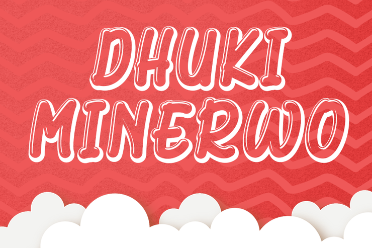 Dhuki Minerwo字体 1