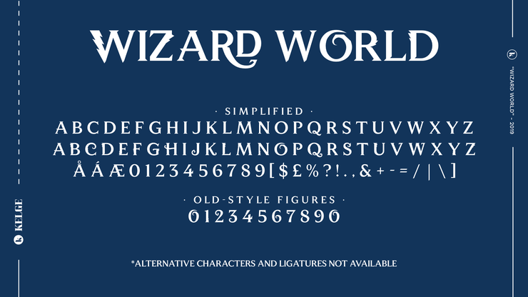 Wizard World字体 1