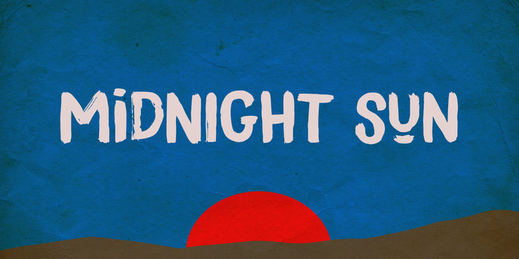 Midnight Sun DEMO字体 1