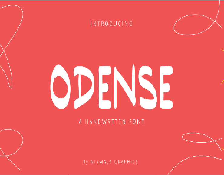 Odense字体 1