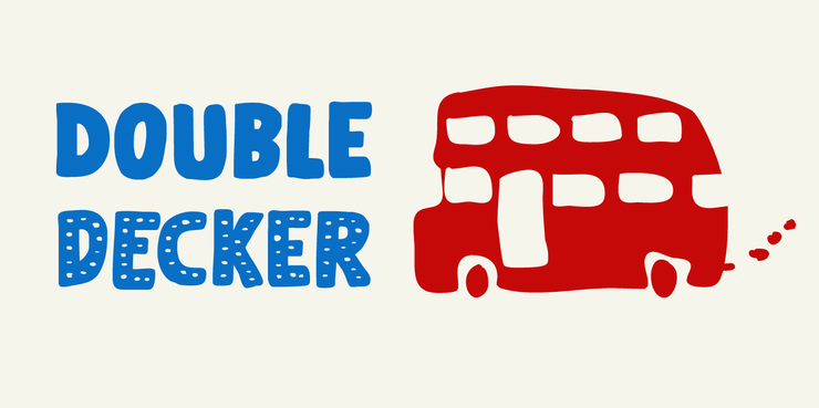 Doubledecker (Demo)字体 1