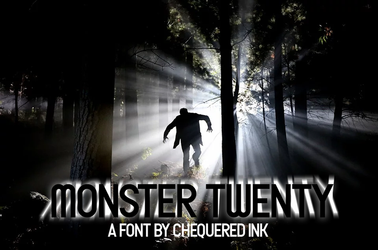 Monster Twenty字体 2