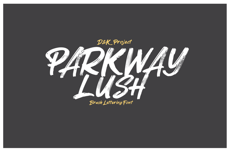 Parkway Lush字体 1