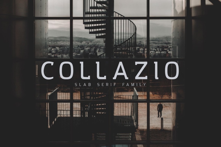Collazio字体 1