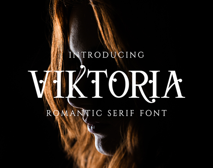 Viktoria Serif字体 1
