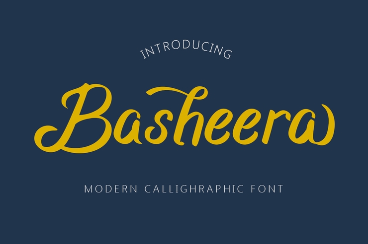 Basheera字体 1