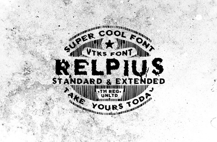 Vtks Relpius字体 1