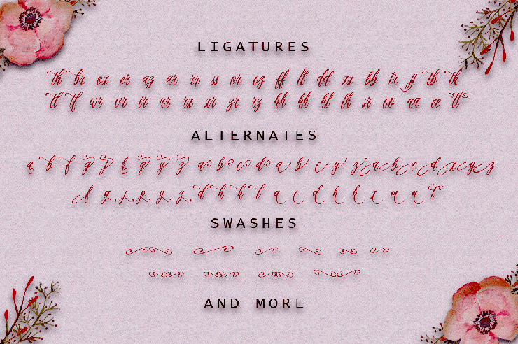 madania script字体 2