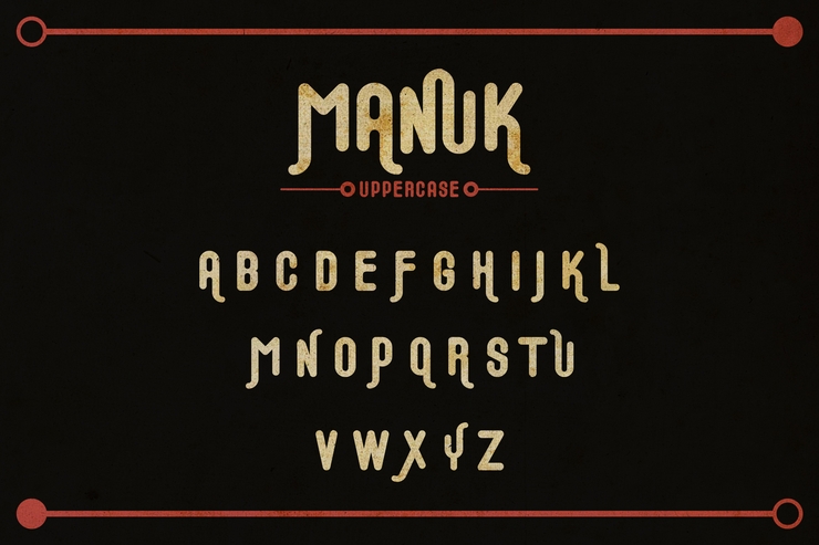 Manuk字体 2