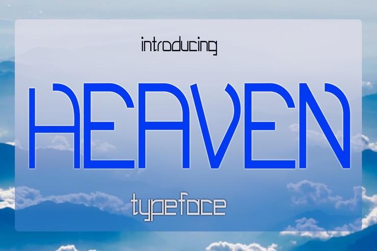EP Heaven字体 1