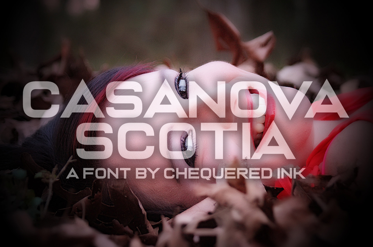 Casanova Scotia字体 1