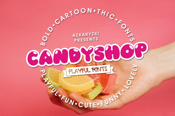 Candyshop字体 1