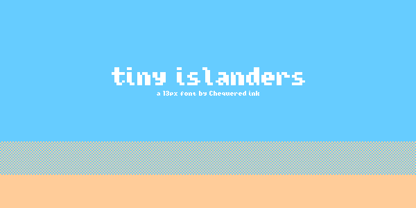 Tiny Islanders字体 1