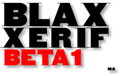 BLAXX字体 1