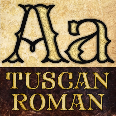 FHA Mod Tuscan Roman NCV字体 2