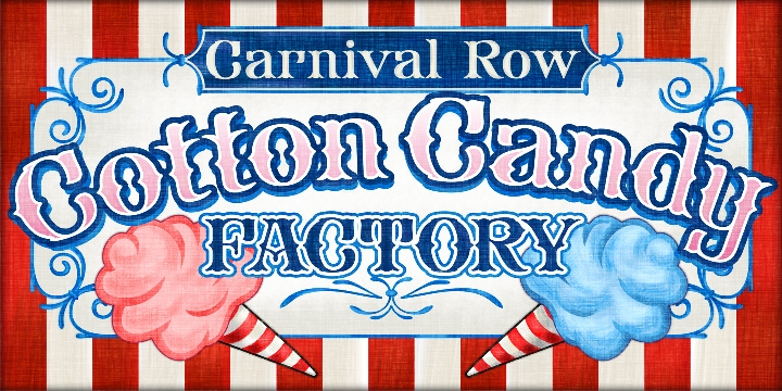 FHA Mod Tuscan Roman NCV字体 3