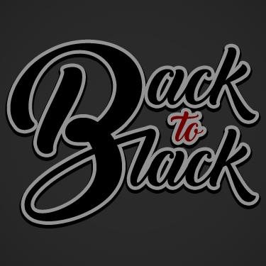 Back to Black字体 2