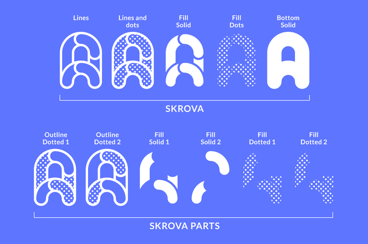 Skrova Parts字体 2