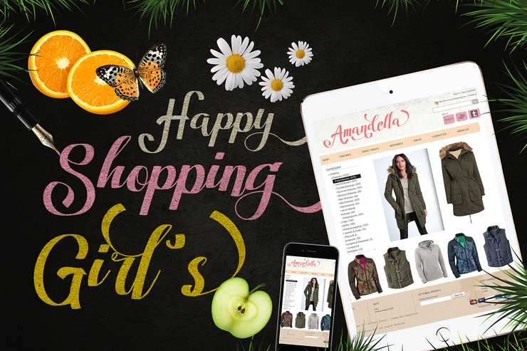 Amandella Script字体 3