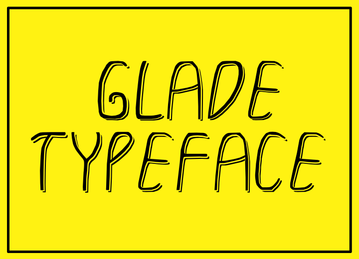 GLADE TYPEFACE字体 1